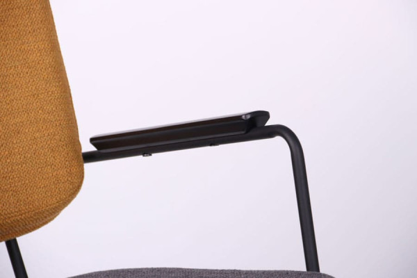 Стілець AMF Alphabet I Black Yellow Gray-9