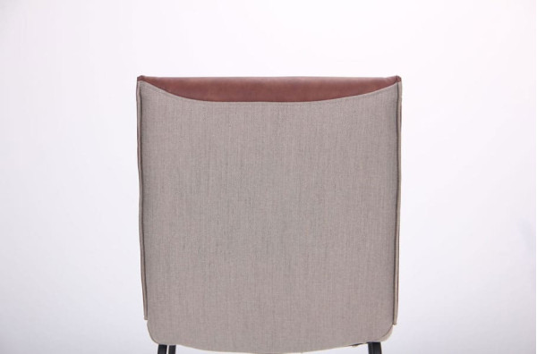 Стул AMF Alphabet J Black Dark Amber-11