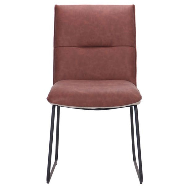 Стул AMF Alphabet J Black Dark Amber-3