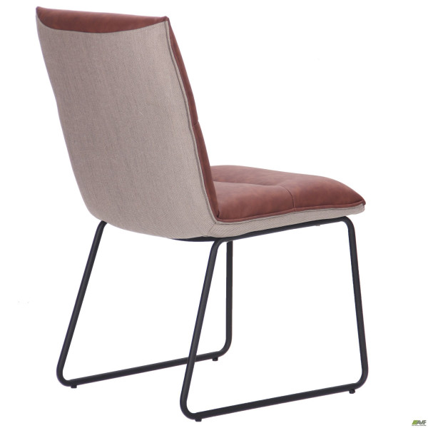 Стул AMF Alphabet J Black Dark Amber-4