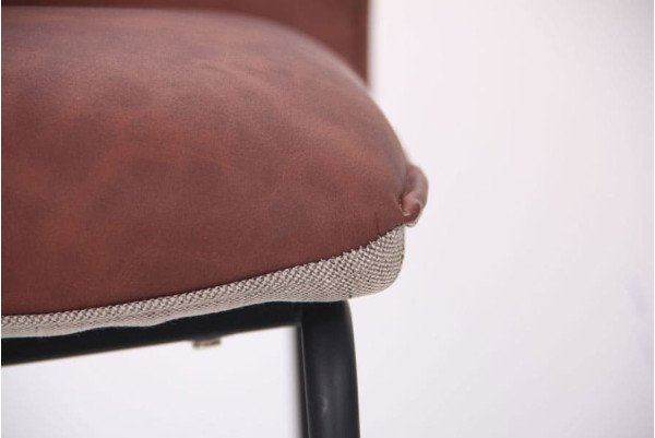 Стул AMF Alphabet J Black Dark Amber-7