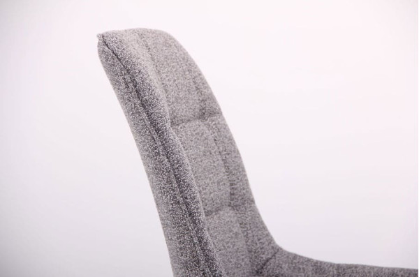 Стул AMF Arkansas Черный-Меланж Серый-8