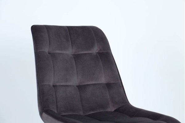 Стул AMF Arkansas Черный Velvet Gray-5