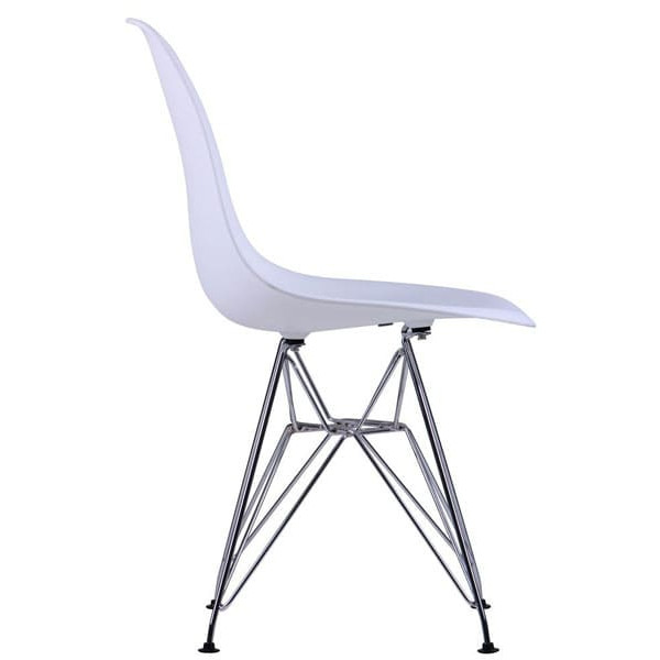 Стул AMF Aster PL Chrome Белый-2