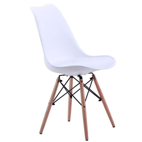 Стул AMF Aster Wood Пластик Белый-1