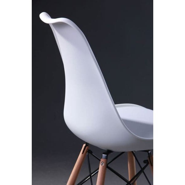 Стул AMF Aster Wood Пластик Белый-6