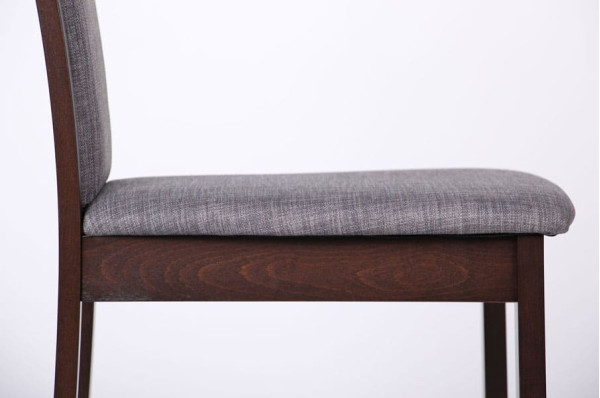 Стул AMF Бертон Орех Темный Графит-10