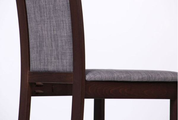 Стул AMF Бертон Орех Темный Графит-11