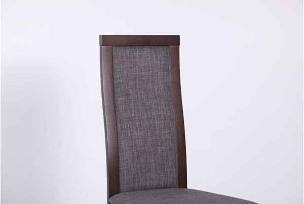 Стул AMF Бертон Орех Темный Графит-6