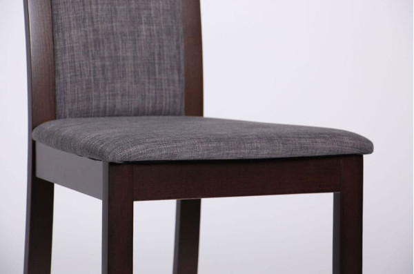 Стул AMF Бертон Орех Темный Графит-7