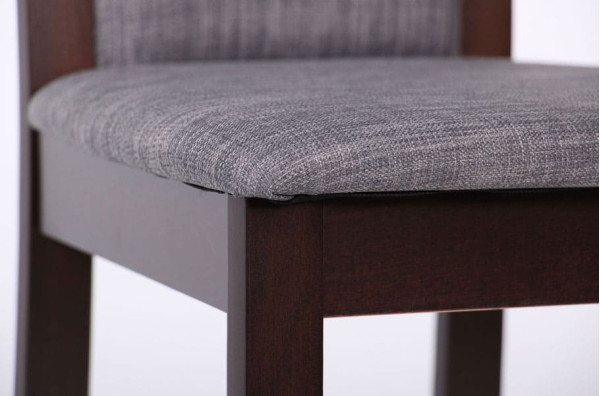 Стул AMF Бертон Орех Темный Графит-9