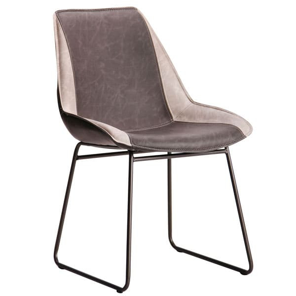 Стілець AMF Cherokee Gunmetal Cowboy Dark Gray Light Gray-0