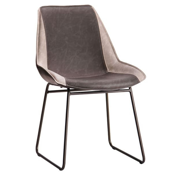 Стілець AMF Cherokee Gunmetal Cowboy Dark Gray Light Gray-1