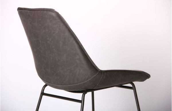 Стілець AMF Cherokee Gunmetal Cowboy Dark Gray Light Gray-10