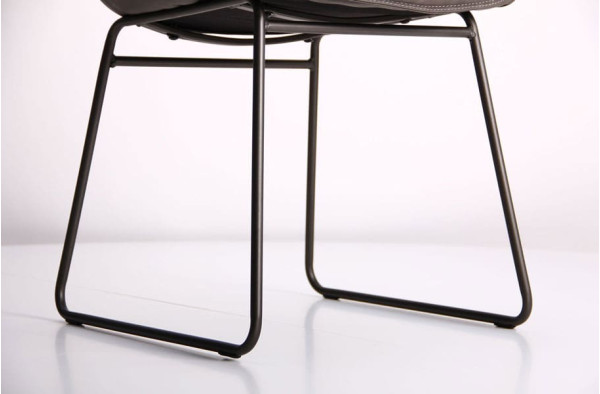 Стілець AMF Cherokee Gunmetal Cowboy Dark Gray Light Gray-11