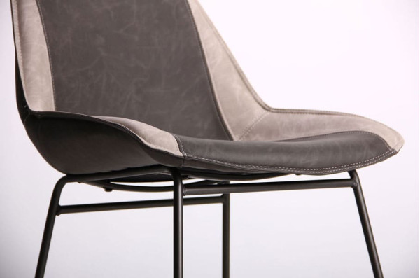Стілець AMF Cherokee Gunmetal Cowboy Dark Gray Light Gray-6
