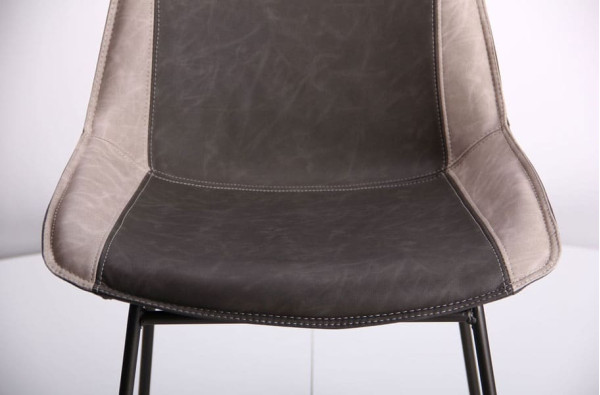 Стілець AMF Cherokee Gunmetal Cowboy Dark Gray Light Gray-7