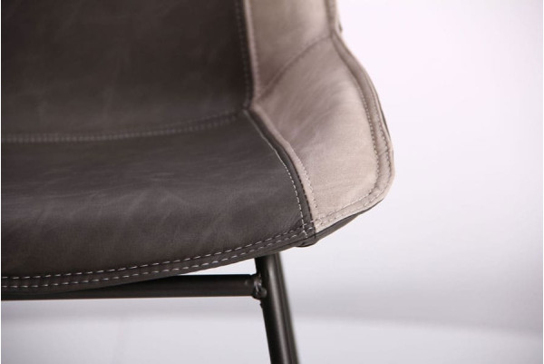 Стілець AMF Cherokee Gunmetal Cowboy Dark Gray Light Gray-8