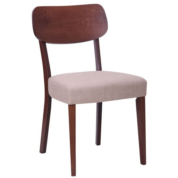 Стул AMF Честер СВ-3831YBH Орех светлый-Бежевый-1