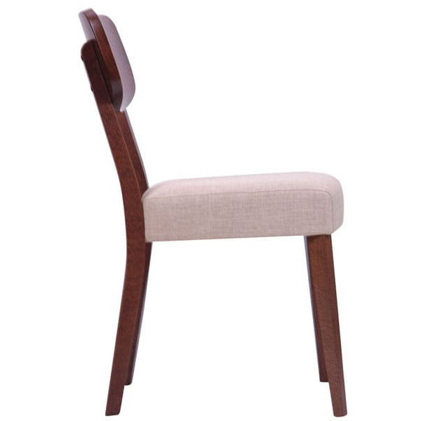 Стул AMF Честер СВ-3831YBH Орех светлый-Бежевый-2