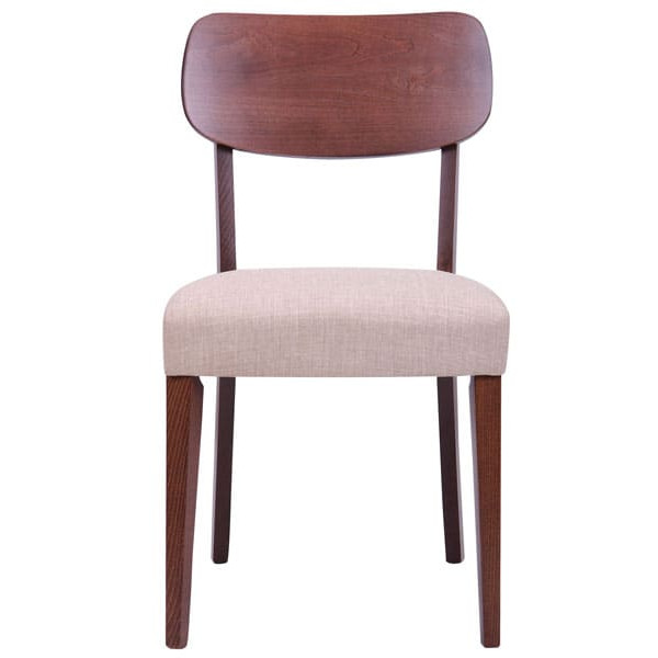 Стул AMF Честер СВ-3831YBH Орех светлый-Бежевый-3