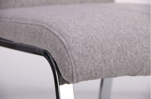 Стул AMF Энтони Хром Серый-7