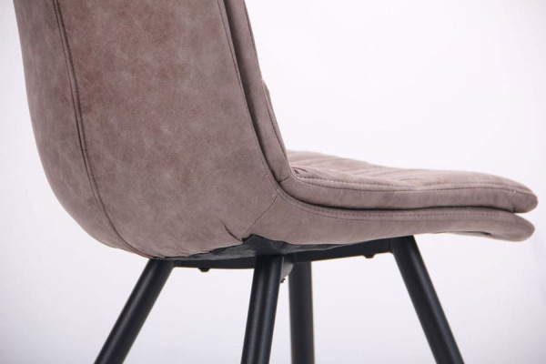 Стілець AMF Georgia Чорний Cowboy Мокко-9