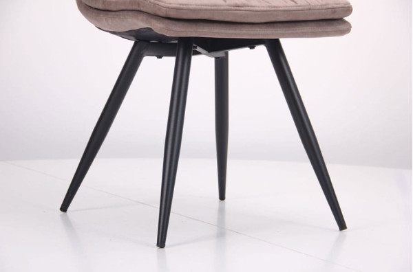 Стілець AMF Georgia Чорний Cowboy Мокко-12