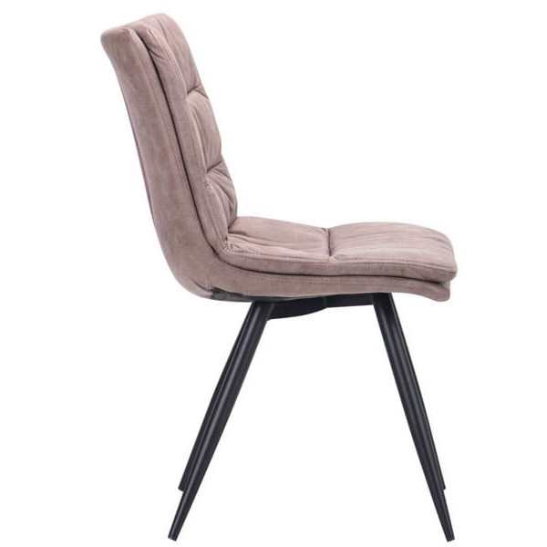 Стілець AMF Georgia Чорний Cowboy Мокко-3