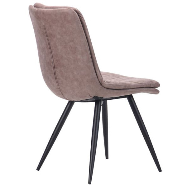 Стілець AMF Georgia Чорний Cowboy Мокко-4