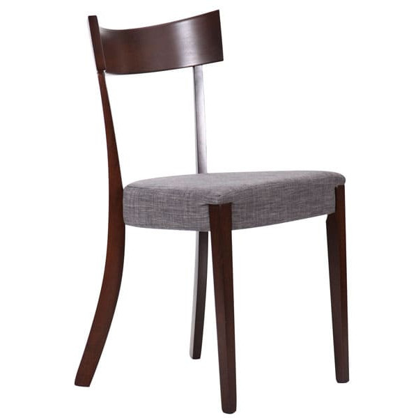 Стул AMF Гринфорд Орех Темный Графит-1