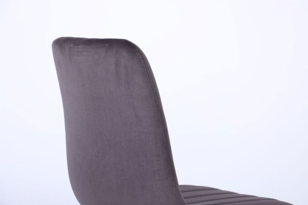 Стілець AMF Indiana Чорний Velvet Gray-10