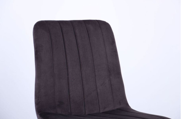 Стілець AMF Indiana Чорний Velvet Gray-5