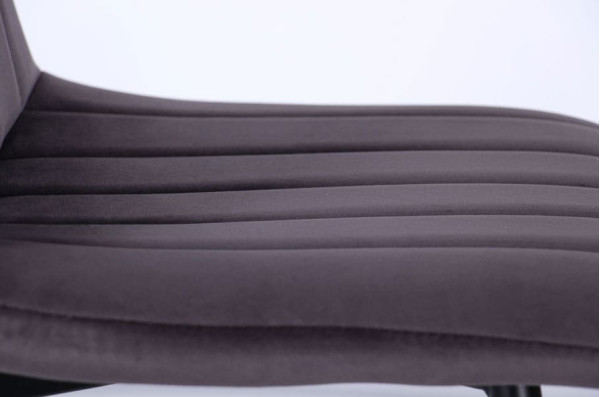 Стілець AMF Indiana Чорний Velvet Gray-8