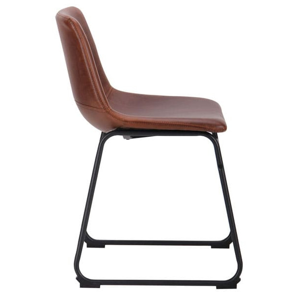 Стул AMF Jango Cowboy Каштан-2