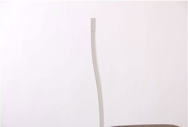 Стілець AMF Йорк Білий-коричневий-11