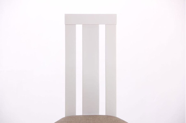 Стілець AMF Йорк Білий-коричневий-5