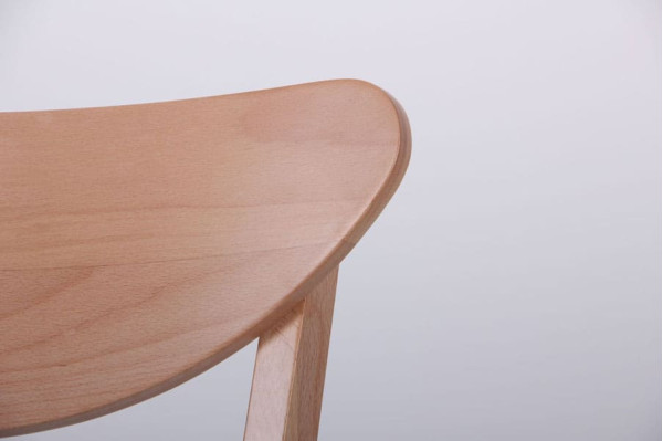 Стілець AMF Камамбер Бук Білий Бірюза-10