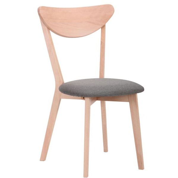 Стул AMF Камамбер Бук Беленый Графит-0