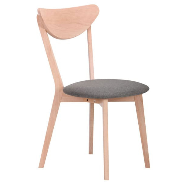 Стул AMF Камамбер Бук Беленый Графит-1