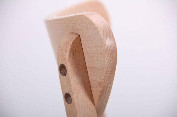 Стул AMF Камамбер Бук Беленый Графит-10