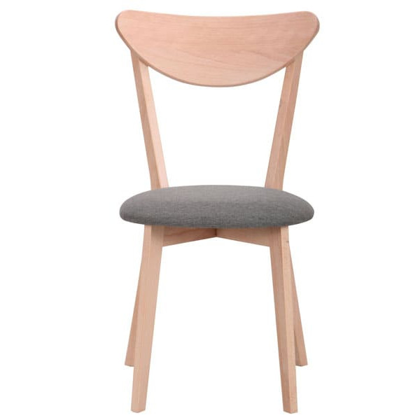 Стул AMF Камамбер Бук Беленый Графит-3