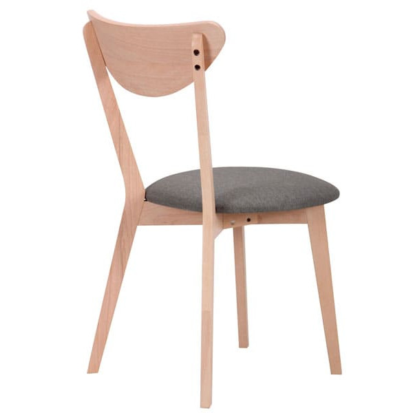 Стул AMF Камамбер Бук Беленый Графит-4