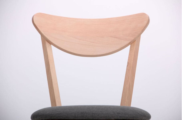 Стул AMF Камамбер Бук Беленый Графит-5