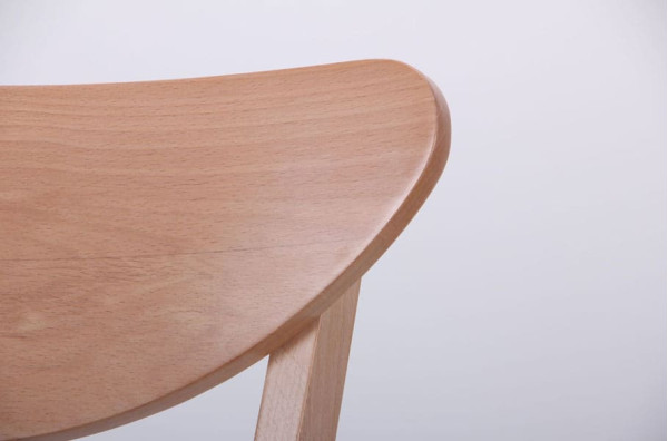 Стілець AMF Камамбер Бук Білий Капучіно-10