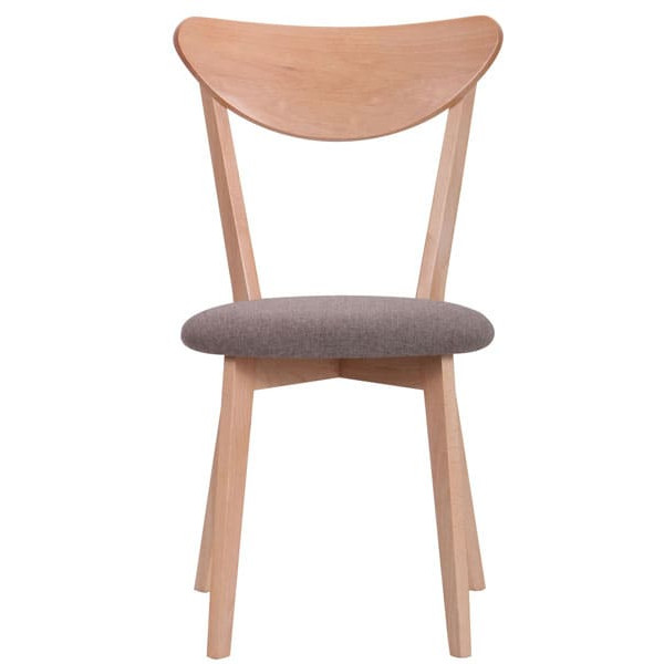 Стілець AMF Камамбер Бук Білий Капучіно-2