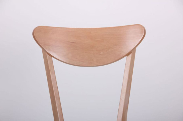 Стілець AMF Камамбер Бук Білий Капучіно-6