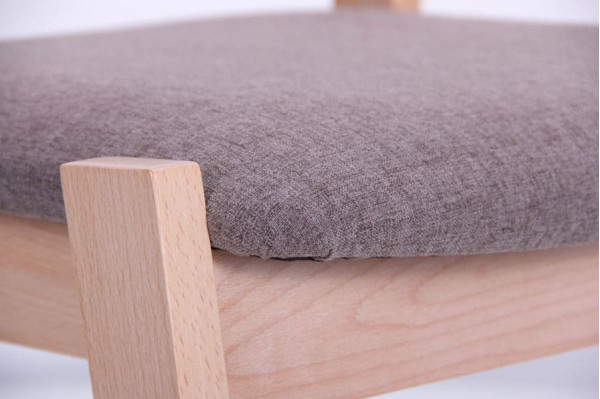 Стул AMF Канталь Бук Беленый Капучино-11