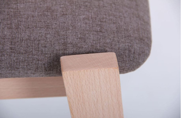 Стул AMF Канталь Бук Беленый Капучино-12