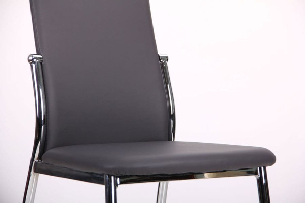 Стілець AMF Картер Хром Графіт-7